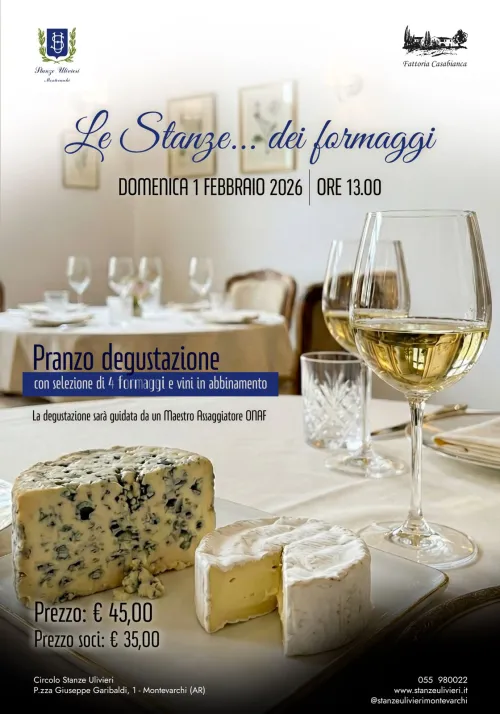 LE STANZE DEI FORMAGGI - PRANZO