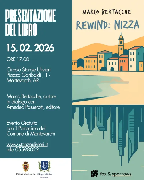 Presentazione Libro - Rewind: Nizza di Marco Bertacche
